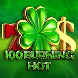 Official Slots logo: 100 Burning Hot by Amusnet Interactive at RoyalsTiger Casino