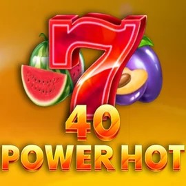 40 Power Hot slot icon by Amusnet Interactive, available at RoyalsTiger Casino