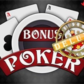 Bonus Poker Deluxe - 3 Hands slot logo by RTG (Reel Time Gaming) at RoyalsTiger Casino