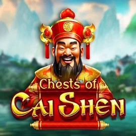 Official Slots logo: Chests of Cai Shen by Pragmatic Play at RoyalsTiger Casino