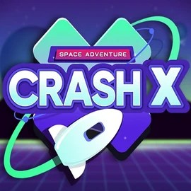 Crash X logo by Turbo Games at RoyalsTiger Casino
