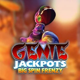 Genie Jackpots: Big Spin Frenzy by Blueprint Gaming, showcased at royals-tigers.com – game logo