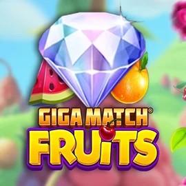Official Slots logo: Giga Match Fruits by RubyPlay at RoyalsTiger Casino