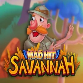Mad Hit Savannah logo by RubyPlay RoyalsTiger Casino