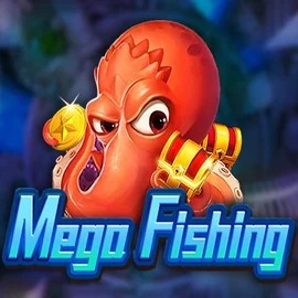 Mega Fishing logo by TaDa Gaming at RoyalsTiger Casino