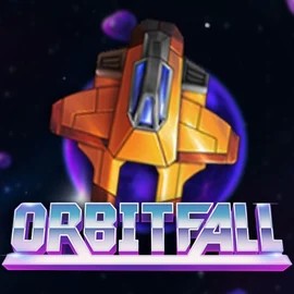 Orbitfall by ELK Studios, showcased at royals-tigers.com – game logo