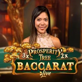 Prosperity Tree Baccarat casino game by Evolution – featured logo at RoyalsTiger Casino