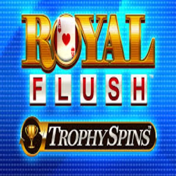 Royal Flush Trophy Spins online game logo by Greentube on royals-tigers.com