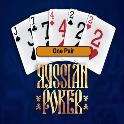 Russian Poker logo by OneTouch Games at RoyalsTiger Casino