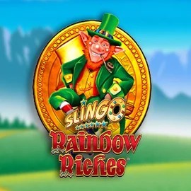 Slingo Rainbow Riches logo – Casino Games by Gaming Realms at RoyalsTiger Casino