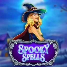 Spooky Spells logo – Slots by Novomatic at RoyalsTiger Casino