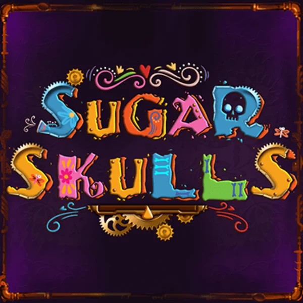Official Slots logo: Sugar Skulls by Booming Games at RoyalsTiger Casino