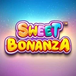 Sweet Bonanza logo – Slots by Pragmatic Play at RoyalsTiger Casino