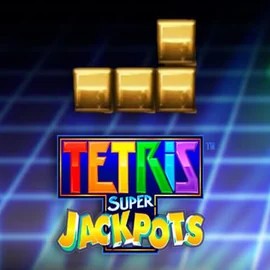 Tetris Super Jackpots online game logo by WMS on royals-tigers.com