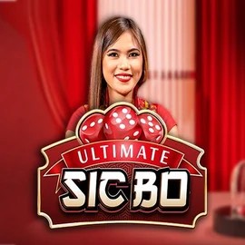 Ultimate Sic Bo slot logo by Ezugi at RoyalsTiger Casino